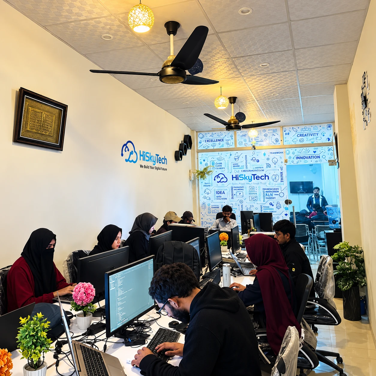 Inside the HiSkyTech office