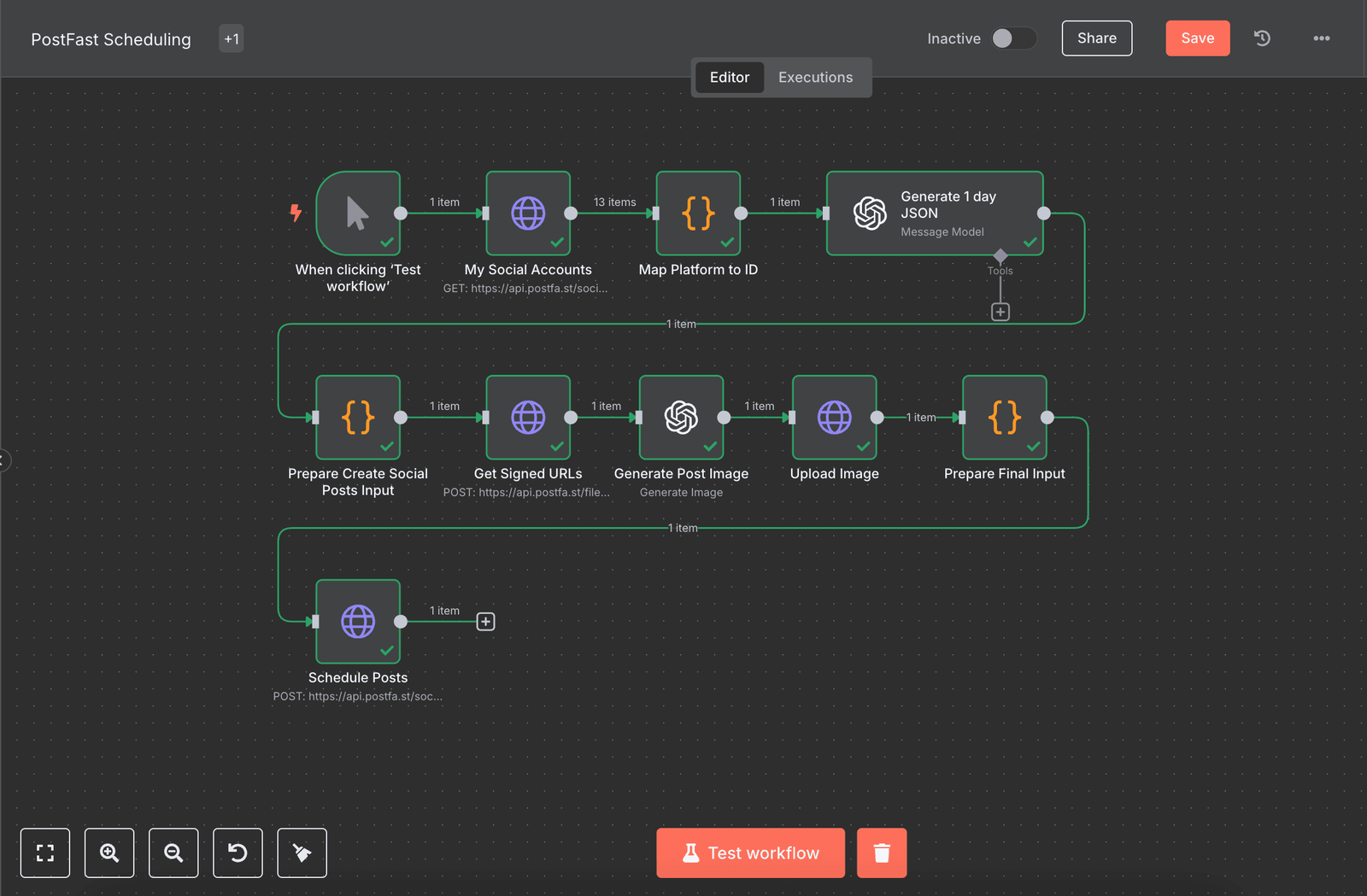 AI 30-Day Content Engine website preview